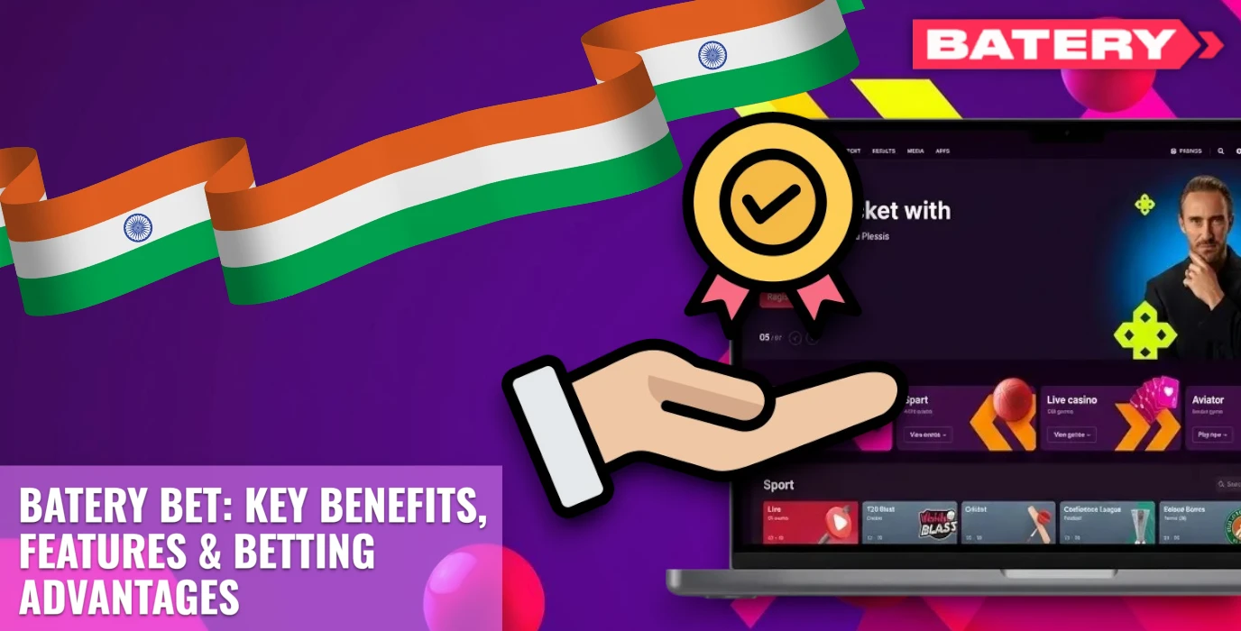 Key advantages and features of betting at Batery Bet
