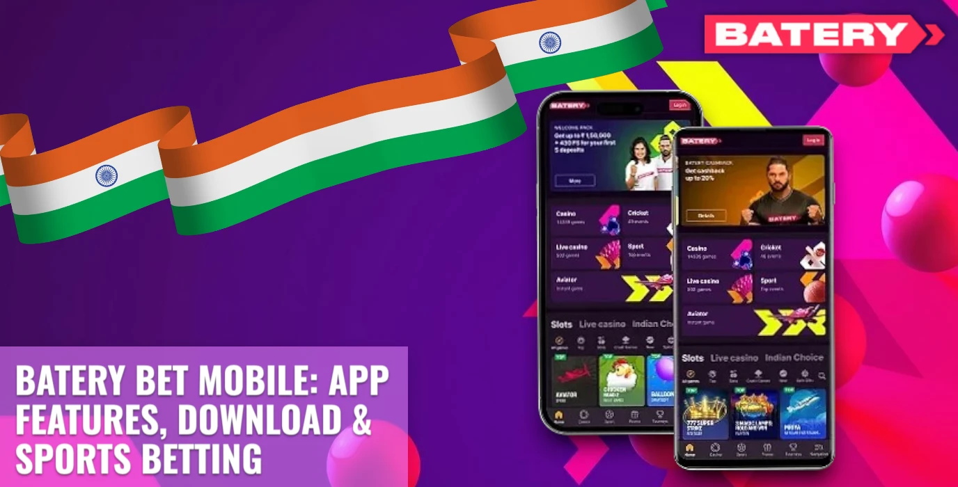 Features and download guide for Batery Bet mobile app